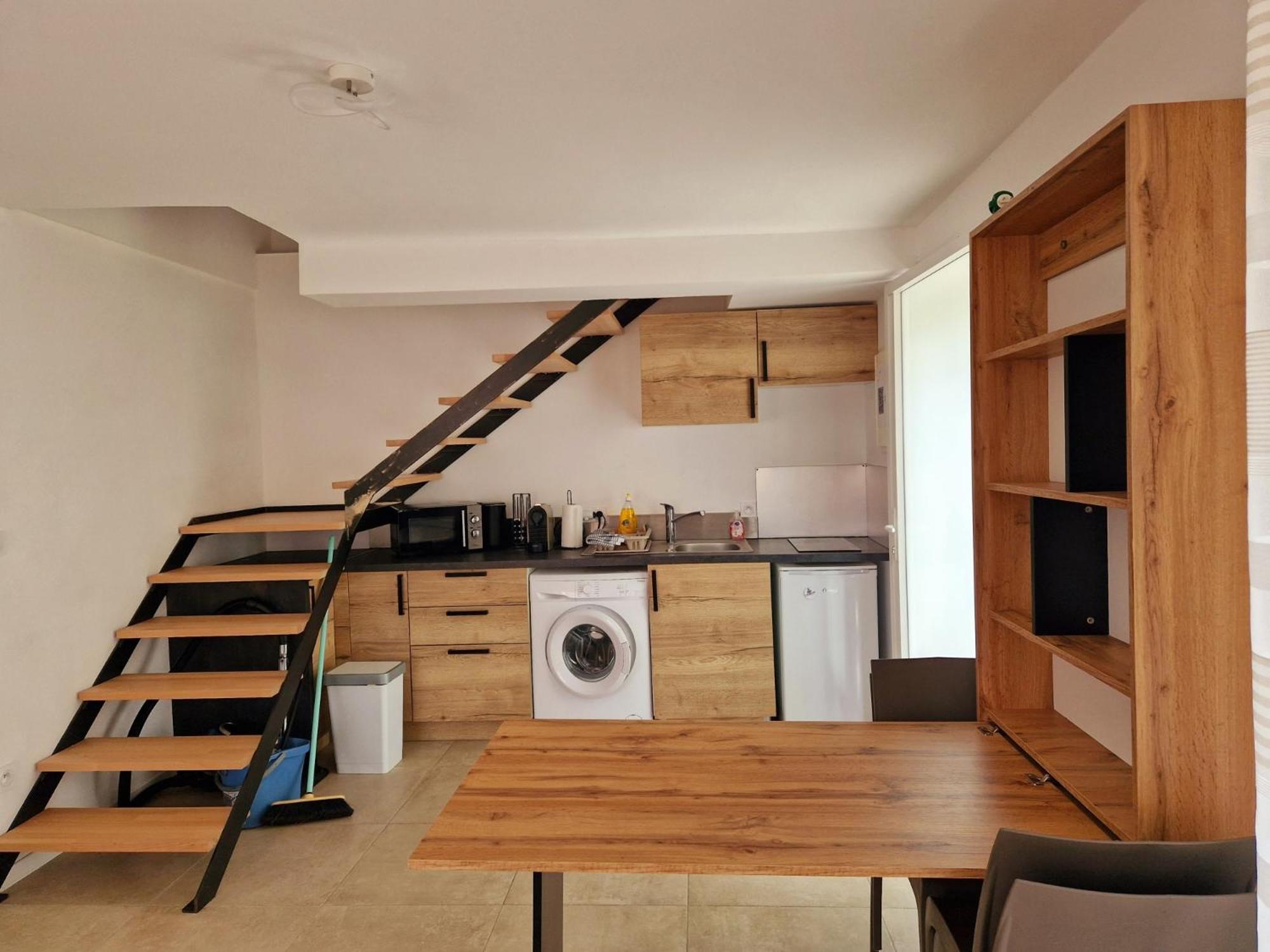 Bel Appartement Duplex Ventabren Bagian luar foto